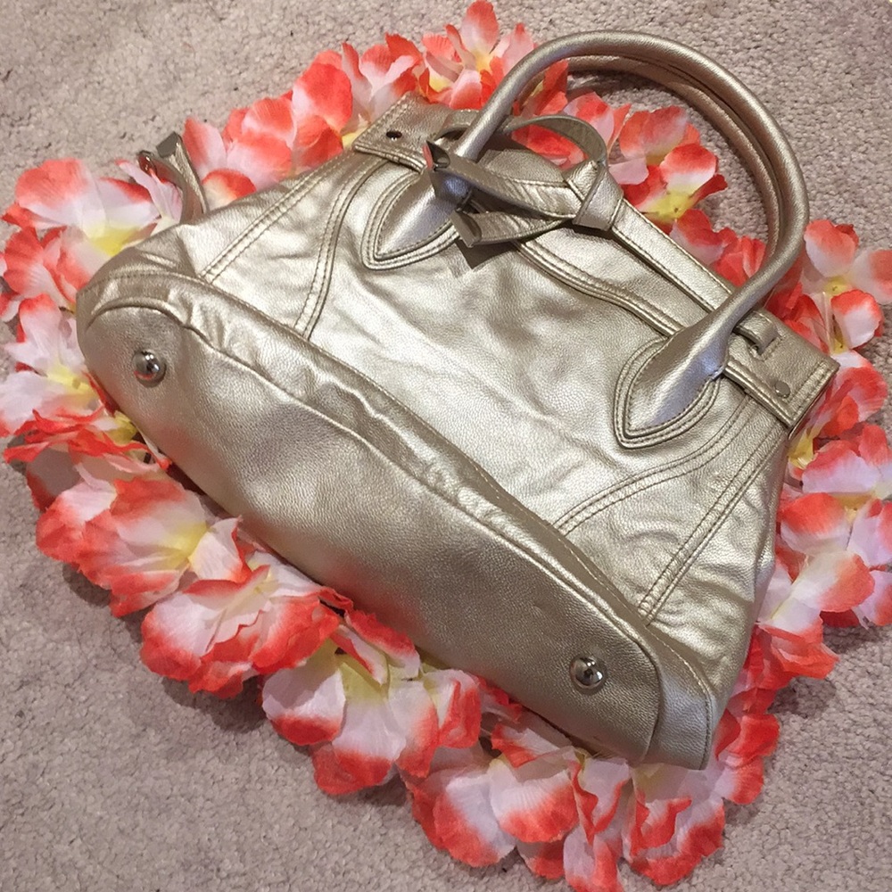 Worthington light gold purse